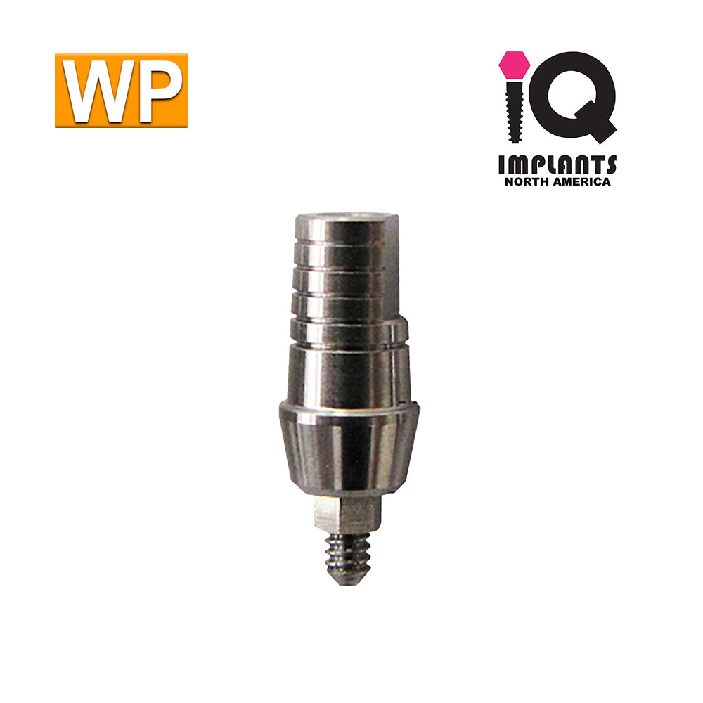 Straight Shoulder Abutment for Wide 4.5mm Platform, 3mm WP