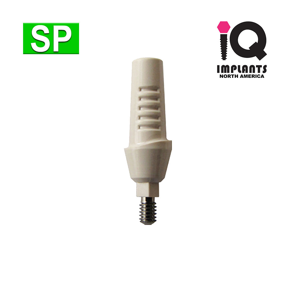Temporary PEEK Abutment, Straight 3mm SP