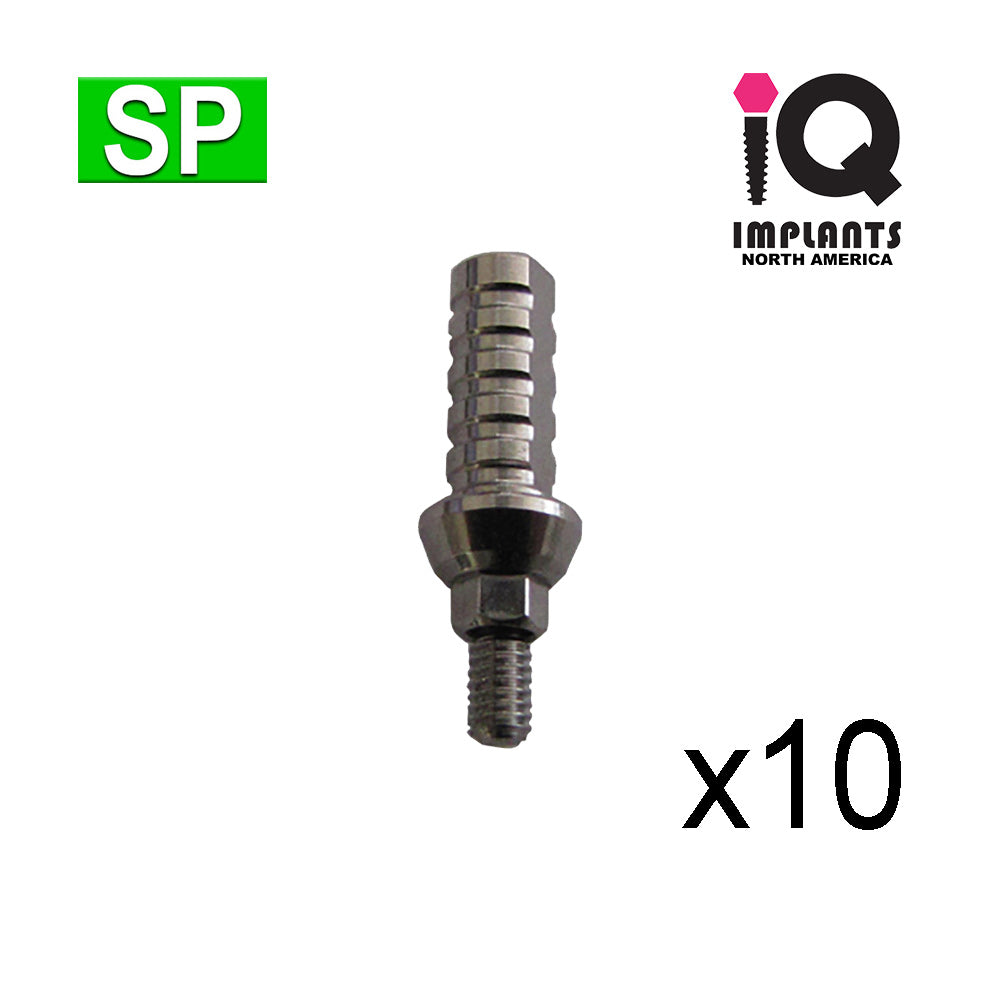 Temporary Titanium Abutment SP (10 Pack)