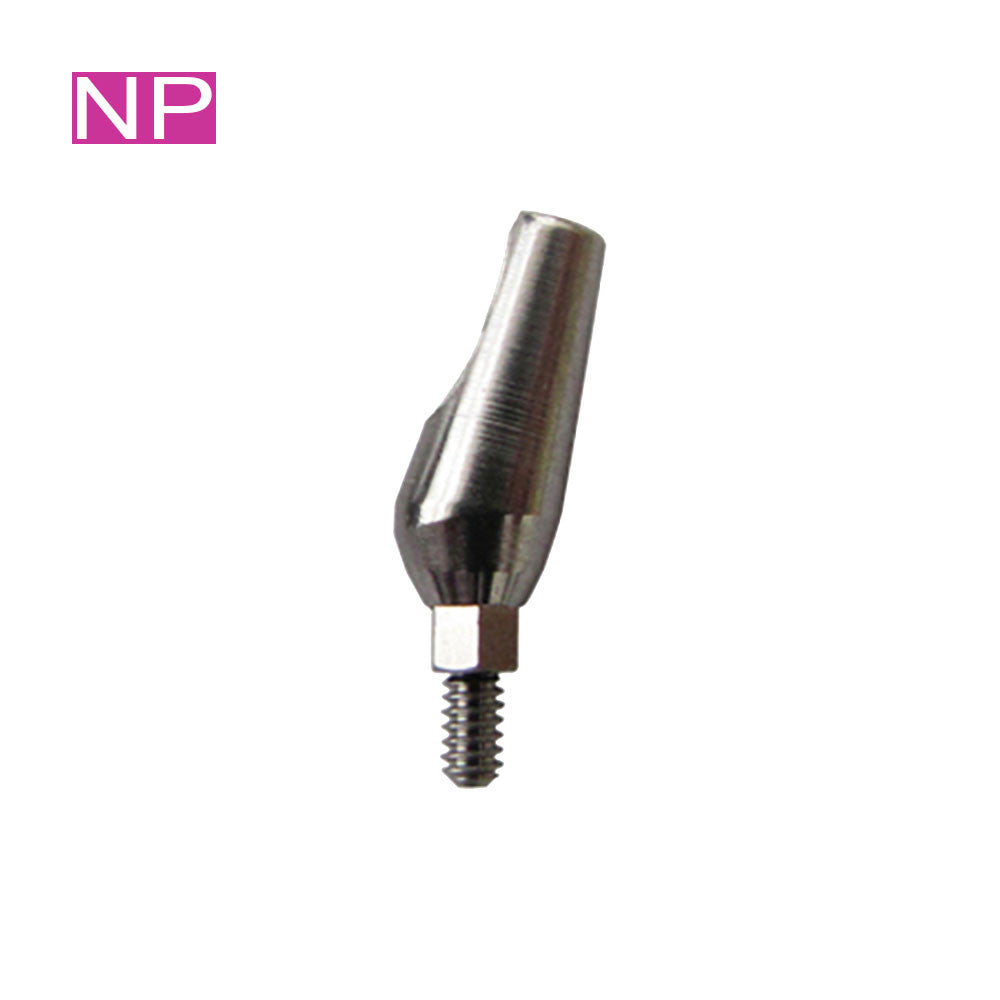 15° Angled Titanium Abutment for Narrow 3.0mm Platform