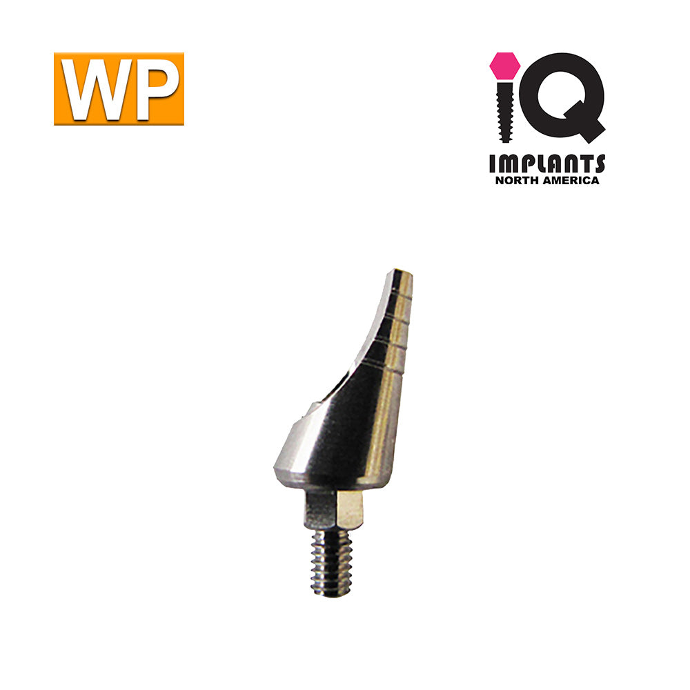 Angled Titanium Abutment, 15º WP