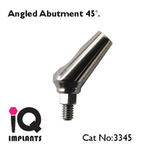 45° Angled Titanium Abutment, SP