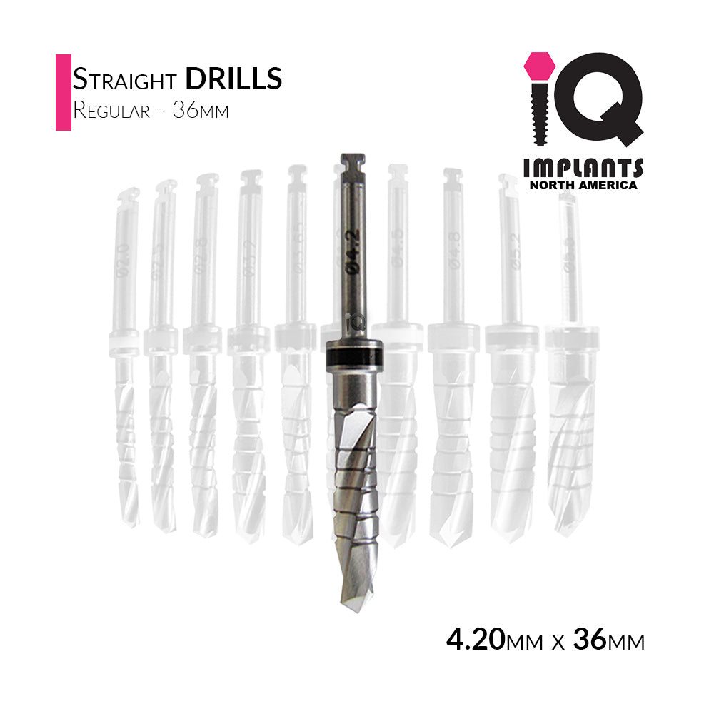 Straight Drill Regular, 4.20mmD x 36mmL