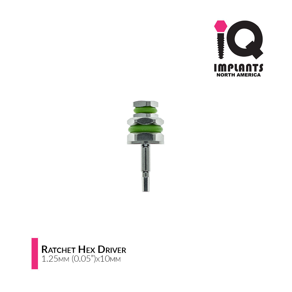 Hex Driver for Ratchet, 1.25mm x10mm