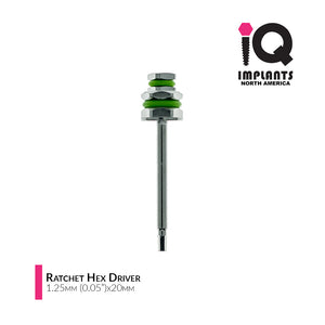 Hex Driver for Ratchet, 1.25mm x20mm