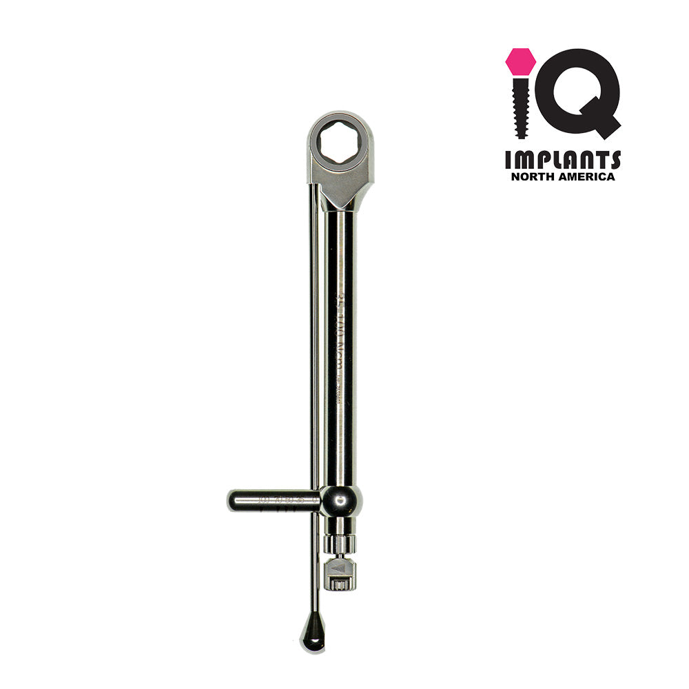 Torque Indicating Ratchet Wrench 35-100Ncm, Hex Head