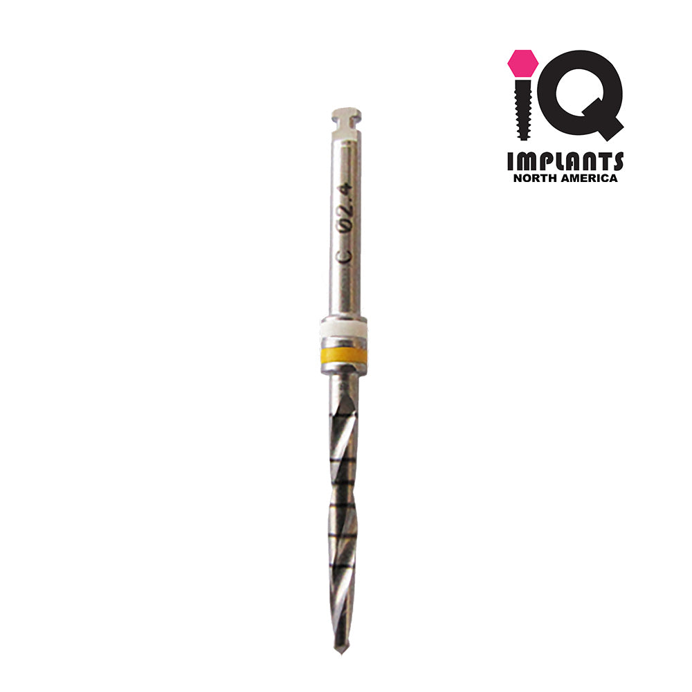 Conical Drill 1.8-2.4mmD by 19mmL with 6-16mm Markings