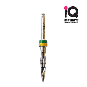 Conical Drill 2.5-3.7mmD by 19mmL with 6-16mm Markings