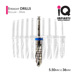 Straight Drill Regular, 5.50mmD x 36mmL