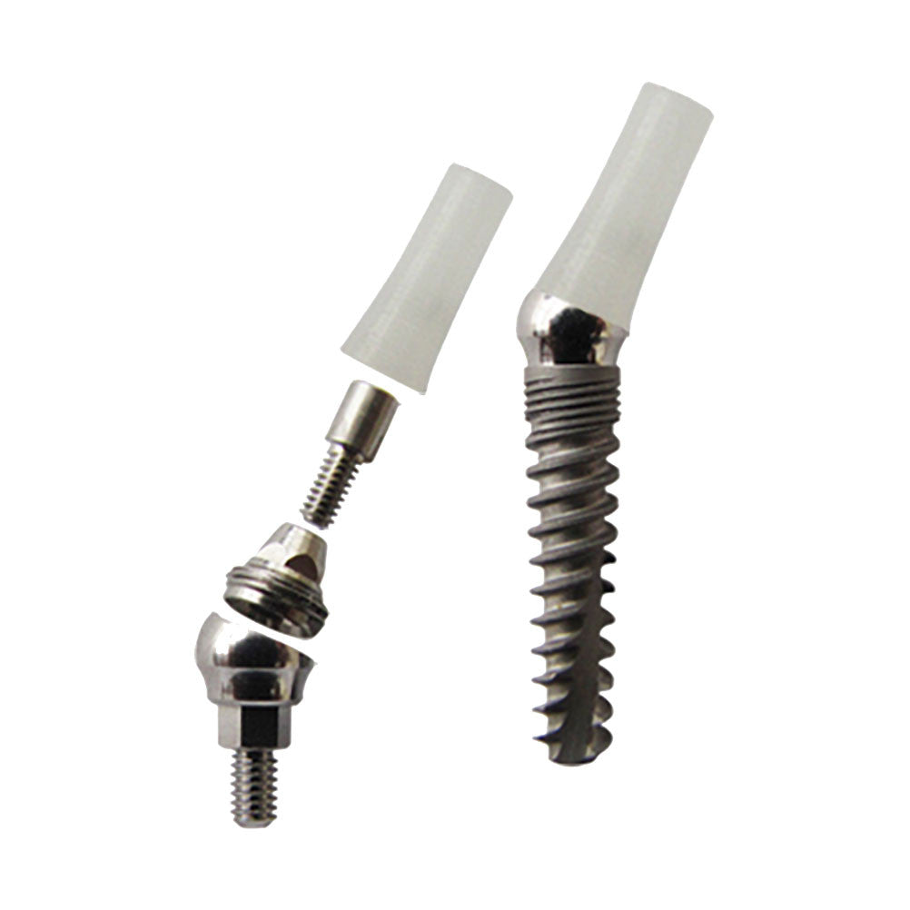 Classic Multiunit 30º Angled Abutment with Anti-rotational Sleeve (3 heights), SP