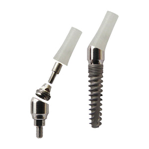 Classic Multiunit 17º/30º Angled Abutments with Anti-rotational Sleeve, (5pk) SP