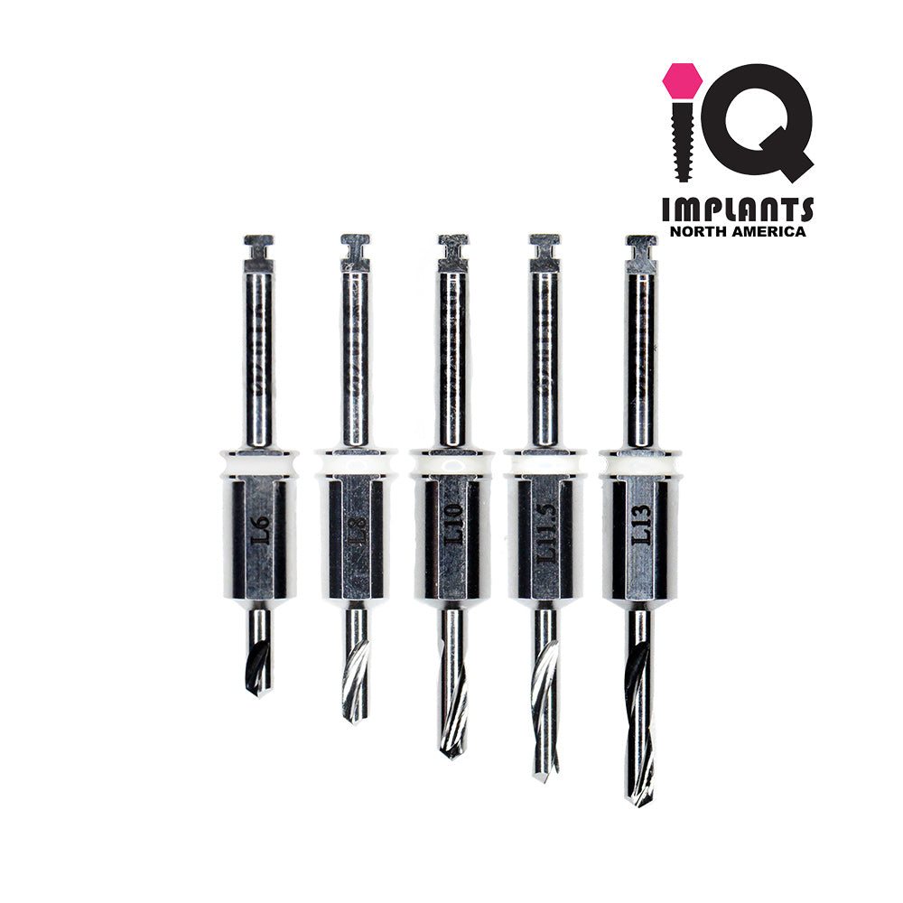 Guided Surgery Replacement Drills, 2.0mm Set