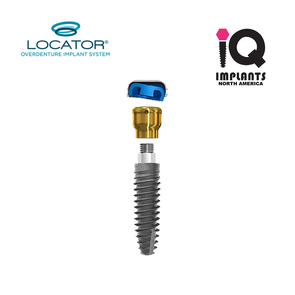 LOCATOR Implants (LODI) in Standard Range (3.5-4.9mm), All-in-One Pack