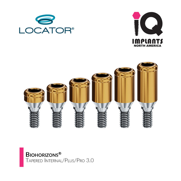 LOCATOR BioHorizons Tapered/Pro/Plus Internal Hex 3.0 Platform - IQ ...