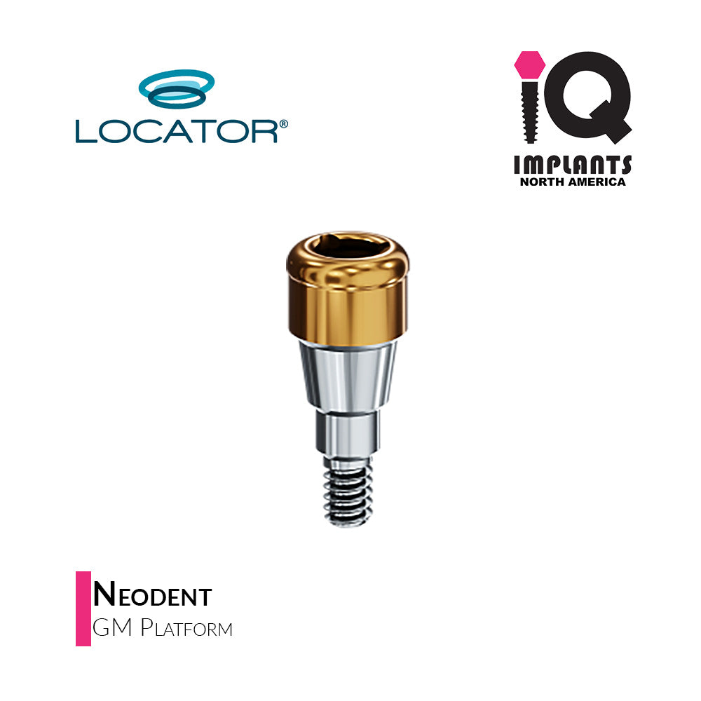 Zest LOCATOR® Abutment Neodent GM (Grand Morse) Platform, 3mm