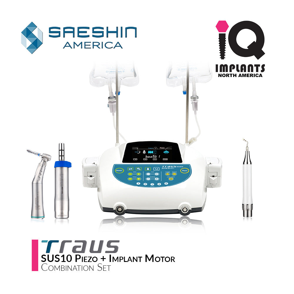 Traus SUS10 Piezo + Surgical Implant Motor Combination Set (NON-Optic)