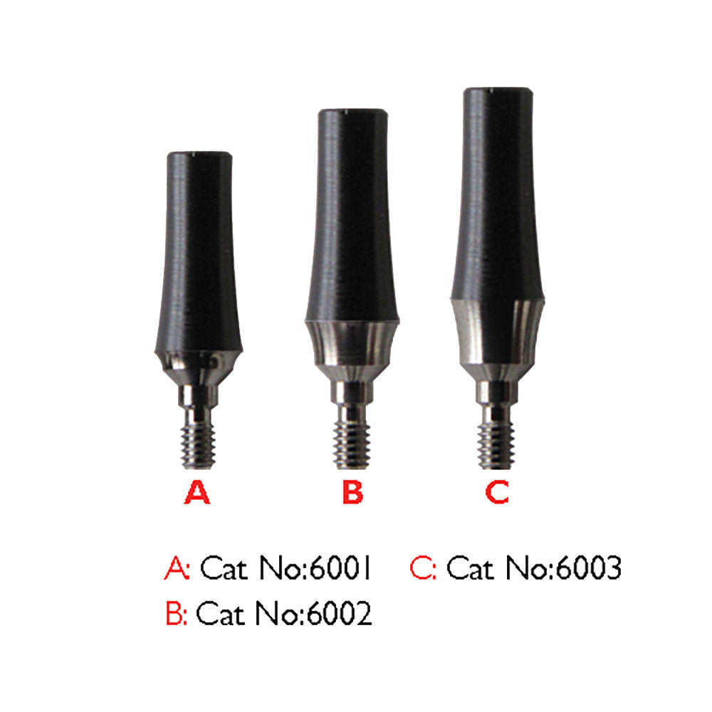 Classic Multiunit Straight Abutment with Rotational Sleeve, (5pk) SP