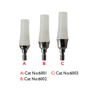Classic Multiunit Straight Abutment Premium Kit (3 heights), SP