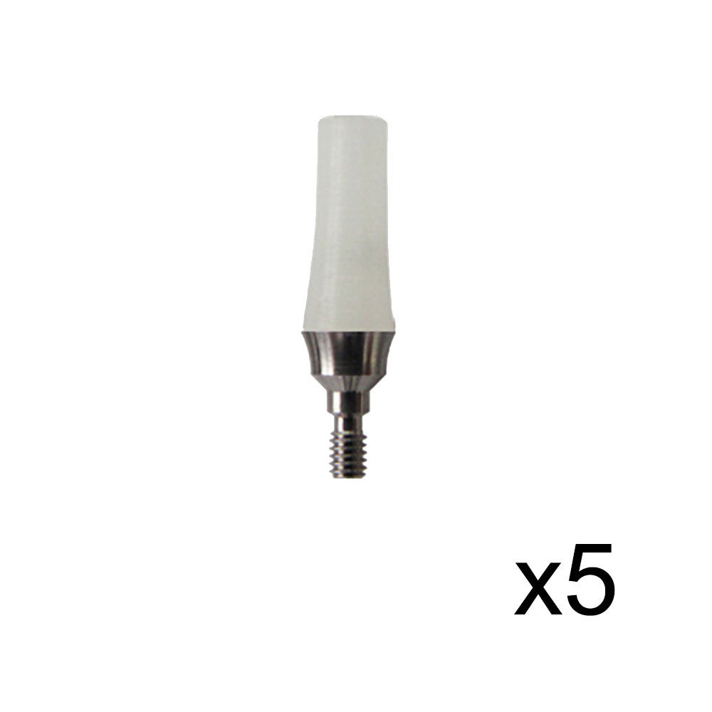 Classic Multiunit Straight Abutment with Anti-rotational Sleeve, (5pk) SP
