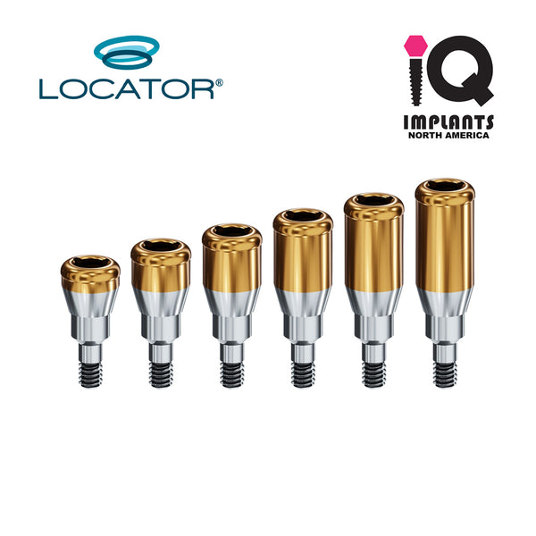 LOCATOR Straumann® BL Bone Level NC & RC Platforms - IQ IMPLANTS USA