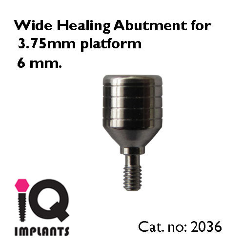 Healing Abutment Wide, (2mm-6mm), SP