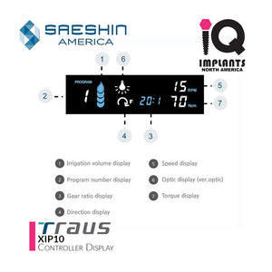 Traus SIP10 Advanced Surgical Implant Motor Set 20:1 (Optic)