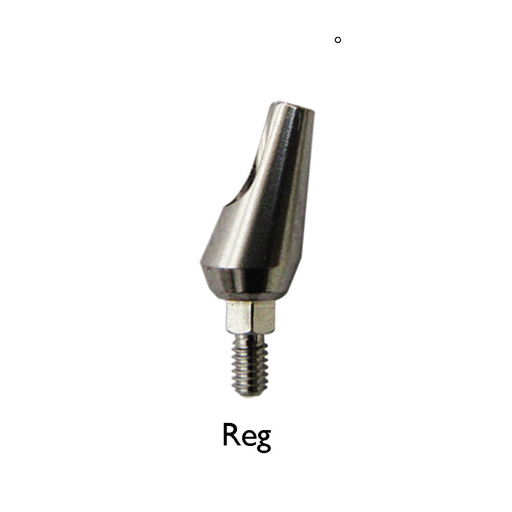 15° Angled Titanium Abutment (Reg or Long), SP